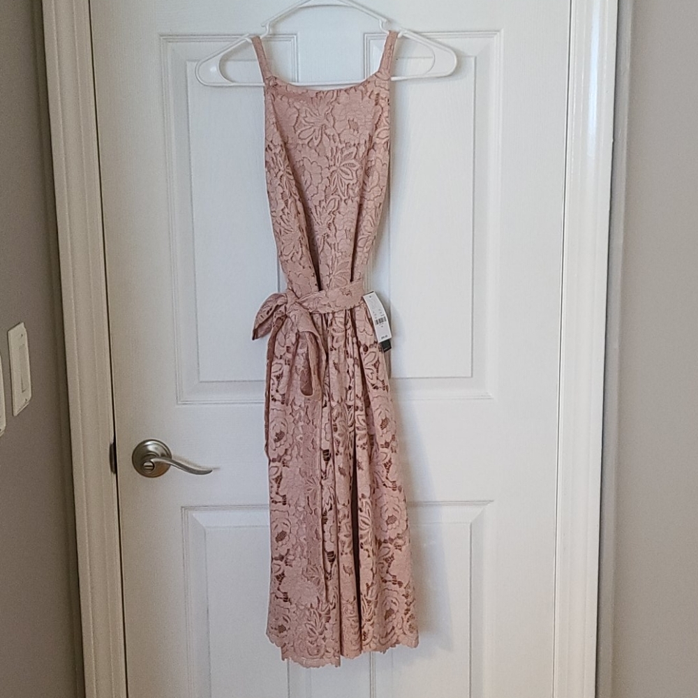 Stunning pink lacey dress from NY&Co